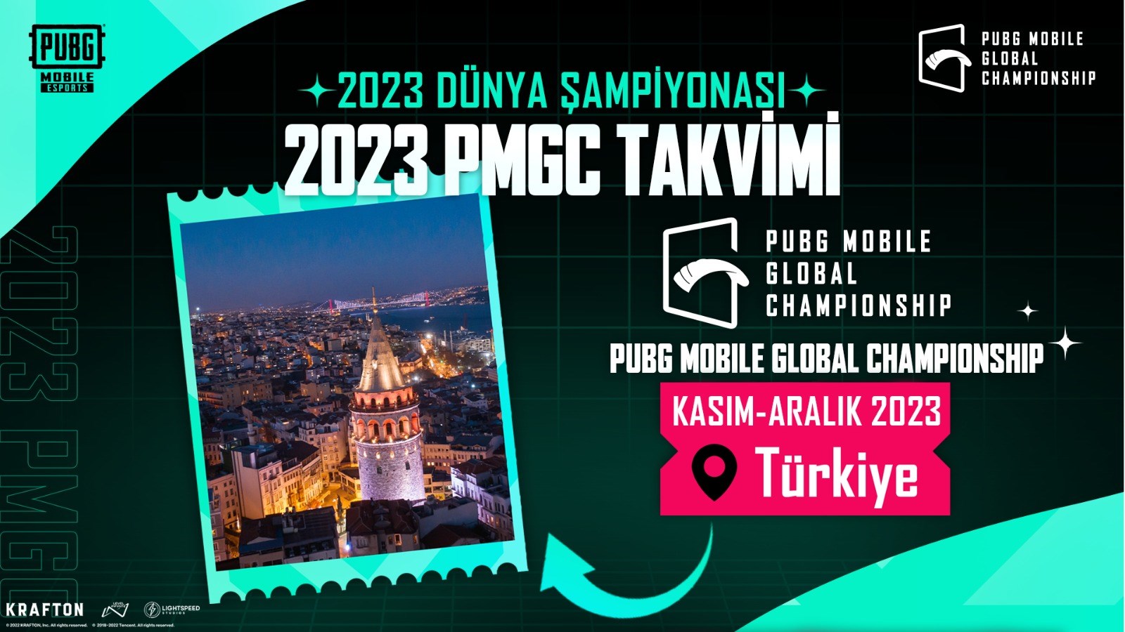 PUBG Mobile Dünya Şampiyonası 2023 Büyük Finalleri Türkiye’de Yapılacak!